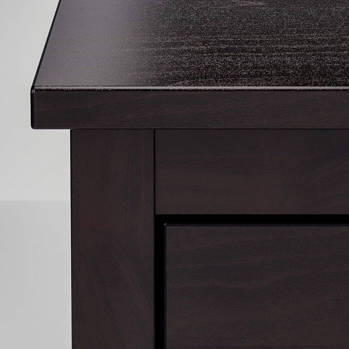 IKEA KOPPANG Komoda z 6 szufladami, 172 x 83 cm, czarno-brązowa