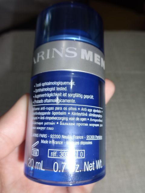 Bálsamo Anti-fadiga e anti-rugas p/ homem Clarins Paris 20 ml- novo