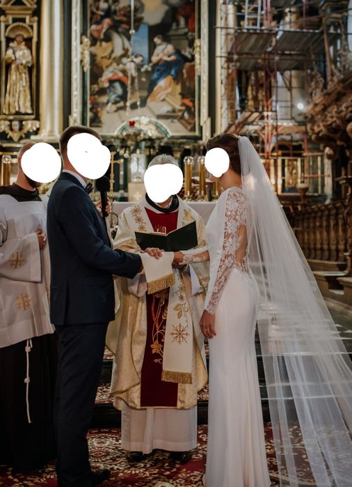 Suknia ślubna rybka One White by Pronovias Barcelona Impresja Ślubna