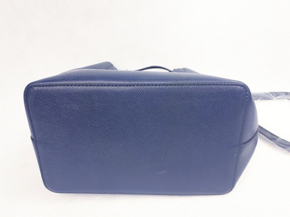 Nowa torebka JOOP! Jeans worek granatowa skóra saffiano torba