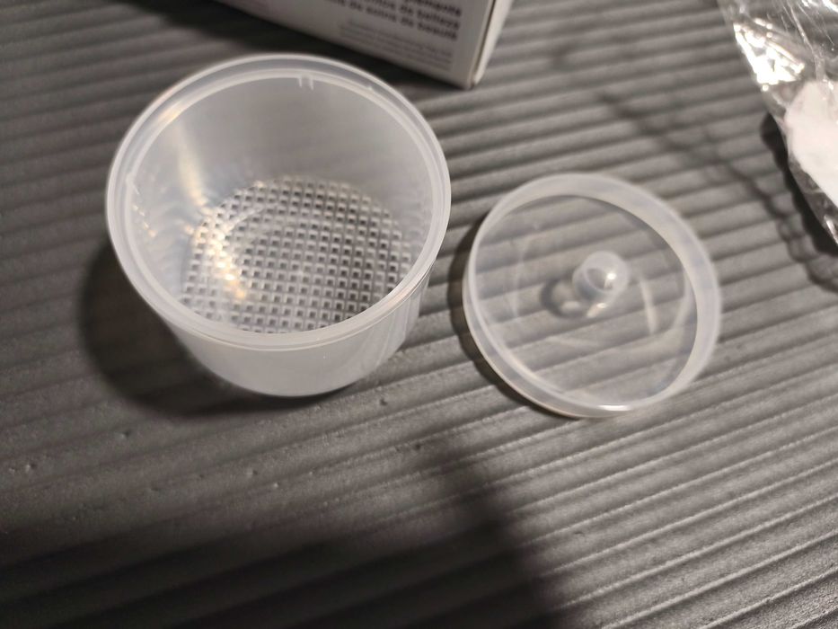 Caixa de desinfecção de ponteiras de brocas unhas