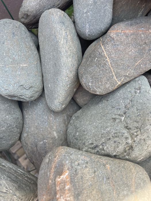 Zielony Otoczak Camo Wojskowy Kamień do Ogrodu Akwarium Ozdobny Grys