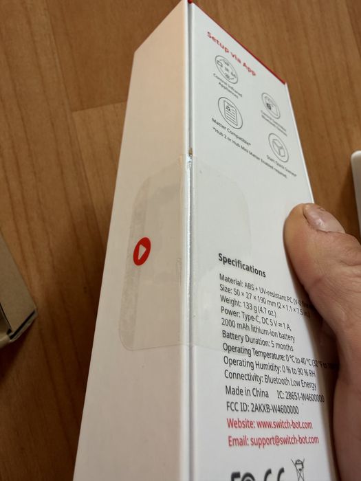 Універсальний пульт SwitchBot Universal Remote + Hub Mini (Matter)