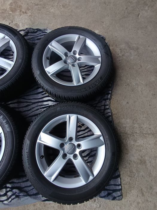 Komplet kół zimowych org.audi 16" 5x112