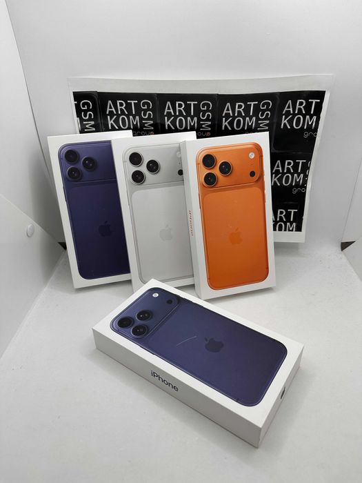 NAJTANIEJ od ARTKOM NOWY iPhone 17 Pro max 256GB Kolory 5230zł OKazja!