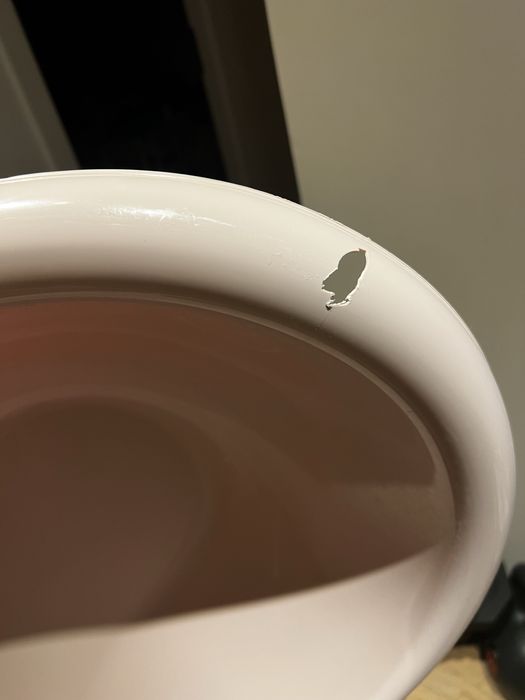 Wanienka dziecięca tega baby pudrowy róż