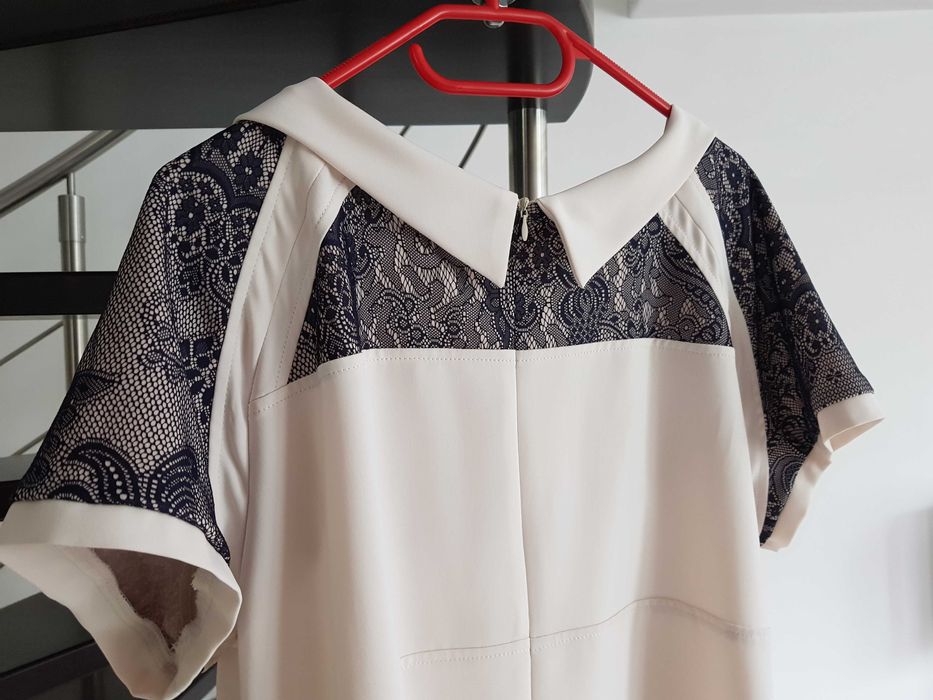 Piękna sukienka oversize Trynite r. 50 – stan idealny