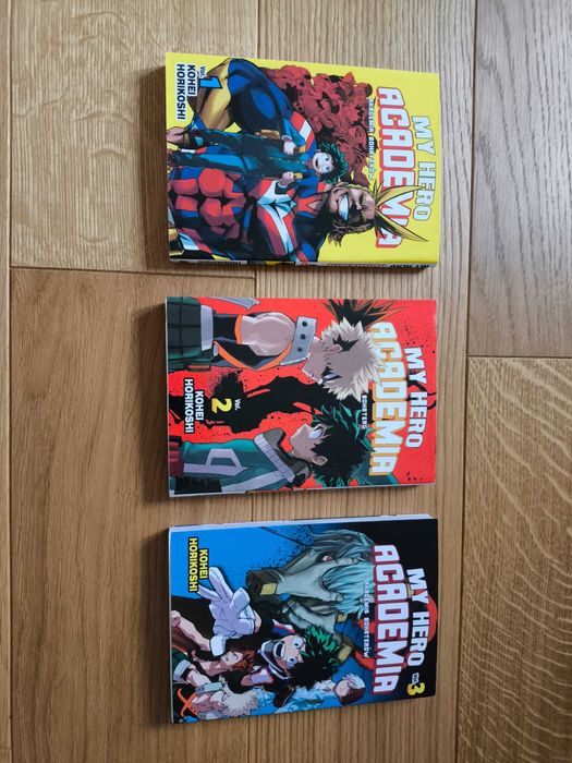 Mangi My Hero Academia 1-3
