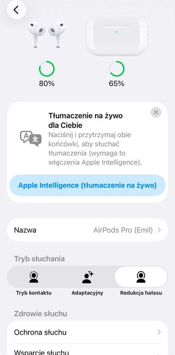 Apple AirPods Pro 3 | Gwarancja 9 miesięcy | Dowód zakupu