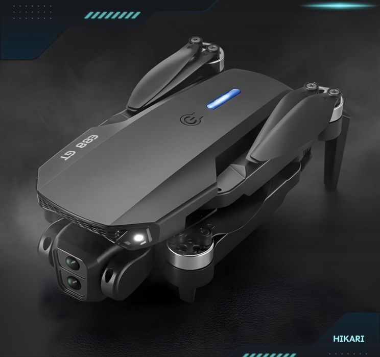 NOWOŚĆ 2026 Dron E88 Gt bezszczotkowy 2 kamery WIFI 3 Baterie
