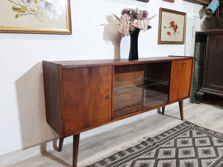 Komoda vintage po pełnej renowacji | styl mid-century | olejowane drew