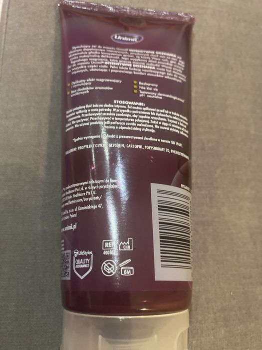 Unimil intensywne doznania - żel do masażu , nawilżający  , intymny