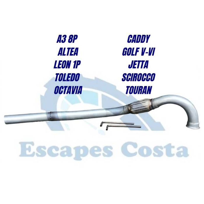 DOWNPIPE 2.0 TDI - 1.9TDI