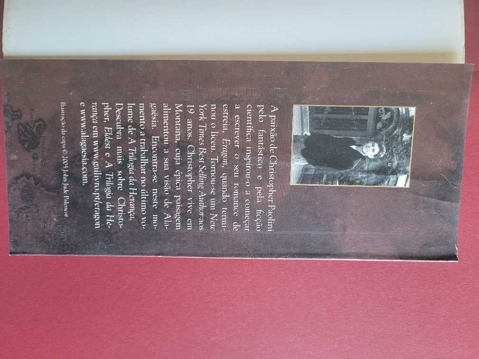 Eldest Saga Ciclo da Herança Livro 2 Christopher Paolini (Portes incl)