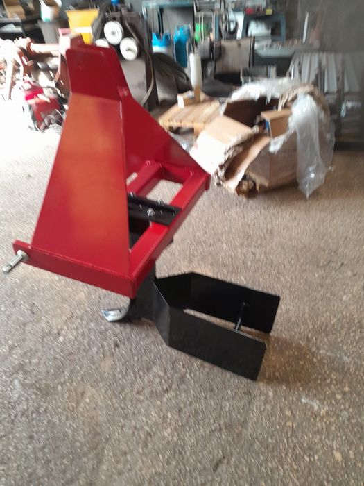 Abre valas plantador de árvores para trator