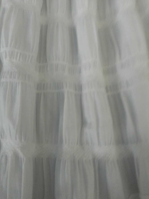 Стильна легенька  білосніжна батистова спідниця р 50-52-54 ц- 250 грн