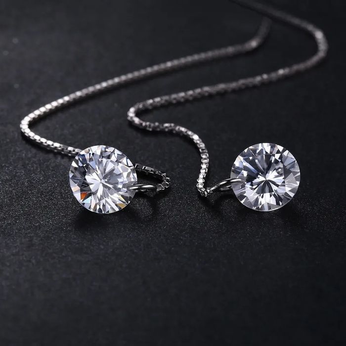 Сережки, серебро 925