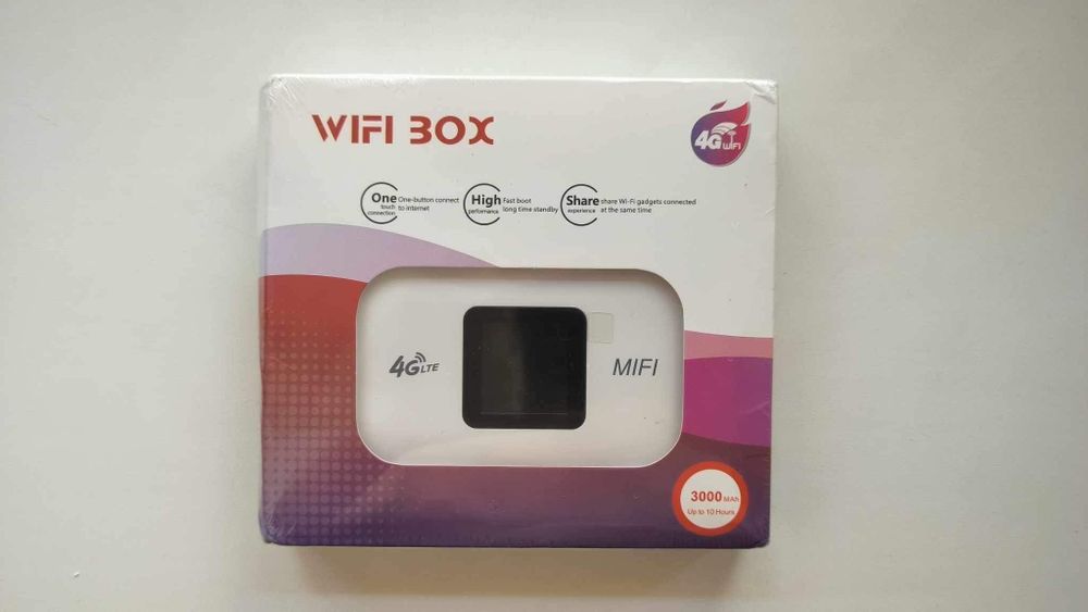 Wi-fi SIM 4G кишеньковий роутер