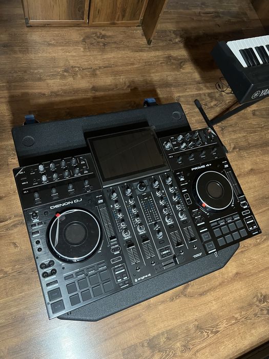 Denon DJ PRIME 4+ PLUS  + hardcase + decksaver