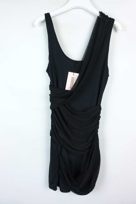 Missguided drapowana sukienka mini z metką / XS