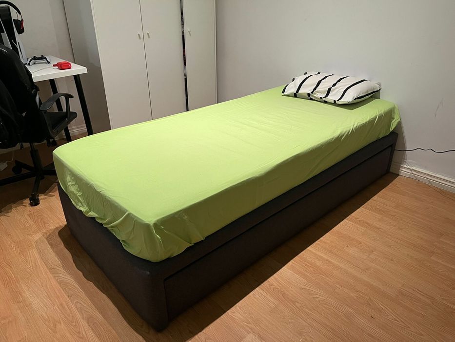 Cama solteiro excelente qualidade
