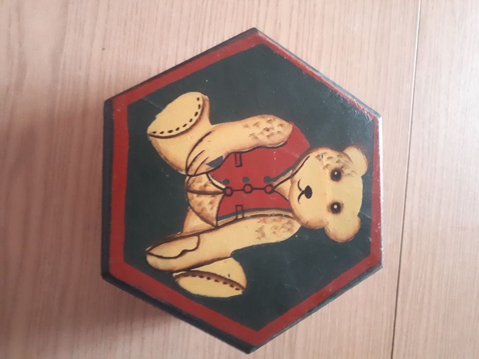 Komplet 3 drewnianych pudełek szkatułka szkatułki