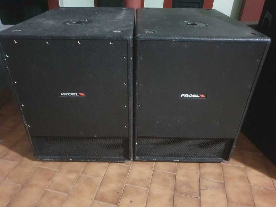 Subwoofers/Graves Amplificados da Proel