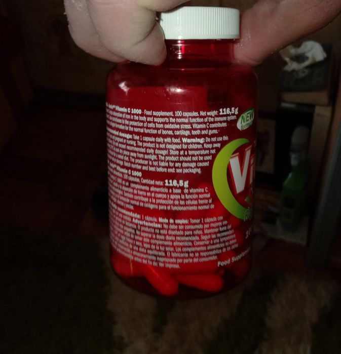 Amix вітамін c 1000 rose hip Англія