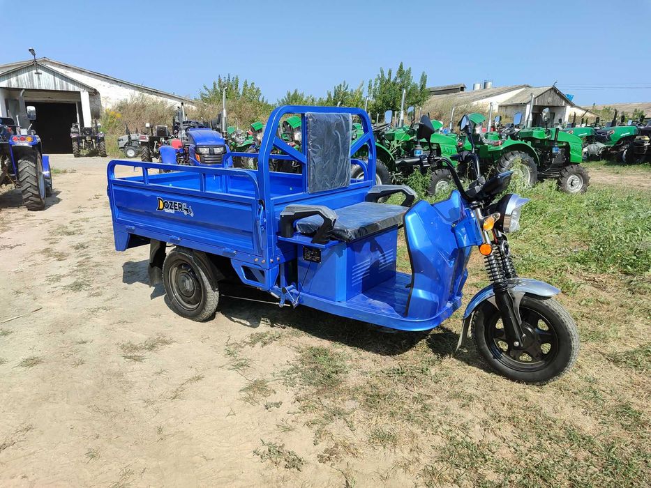 Электро трицикл 60 вольт Дозер 1200 Е ватт 2025 года