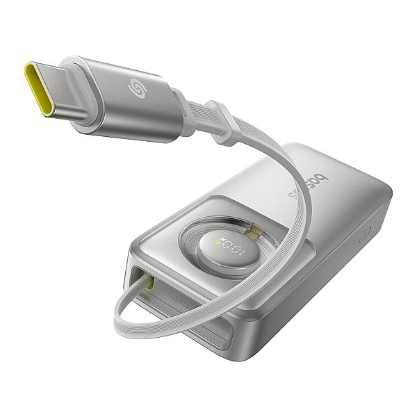 Powerbank Baseus Free2Pull 10000mAh 30W z portem USB-C i rozwijanym ka