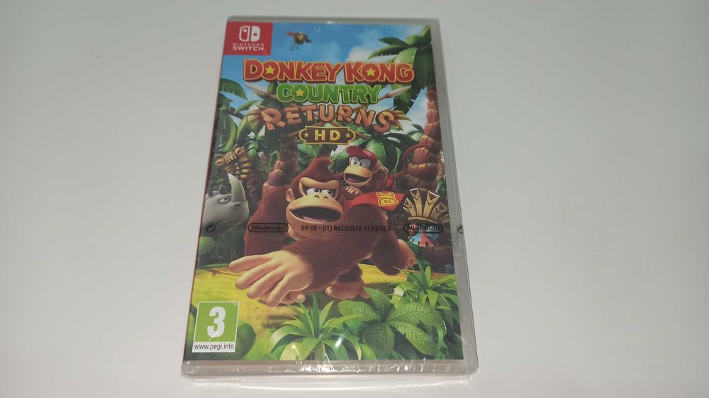 nintendo switch DONKEY KONG COUNTRY RETURNS HD super platformówka nowa