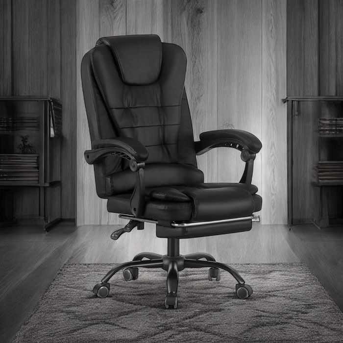 PREMIUM‼️Fotel Biurowy Obrotowy Czarmy - nowy wymiar komfortu i stylu