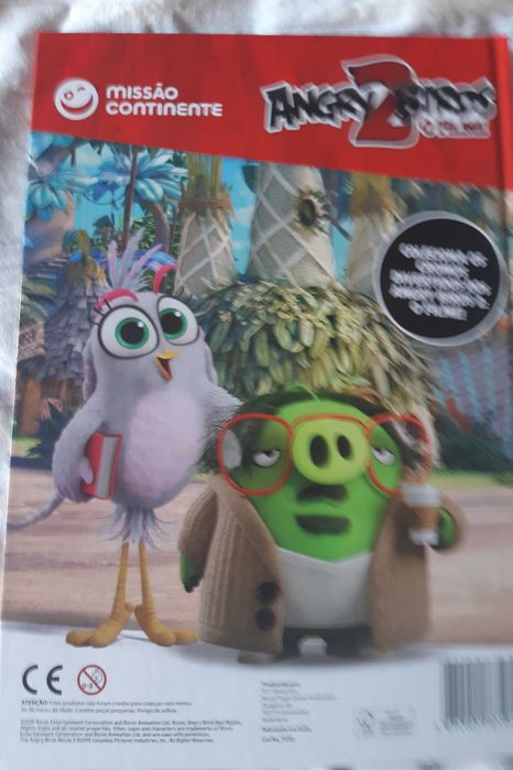 Caderneta Angry Birds