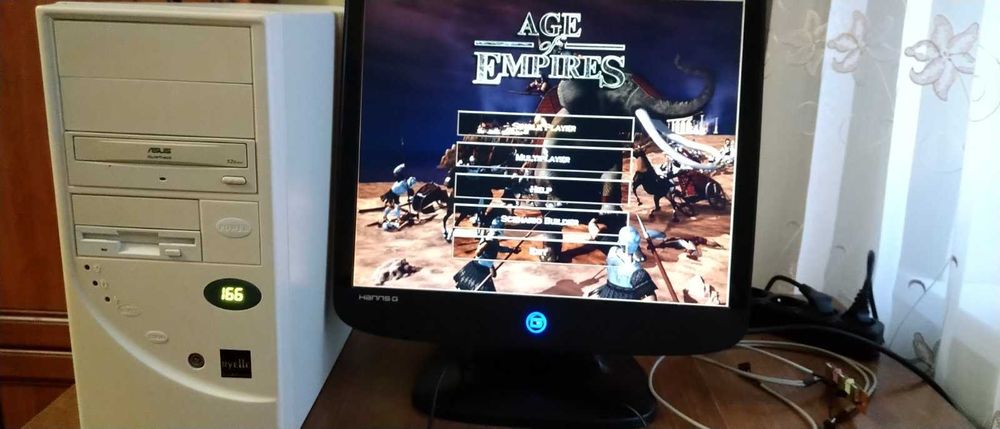 Ретро ПК 90х |MMX 166 | ATI 3D Rage II + Creative SB16|  DOS/Win9х