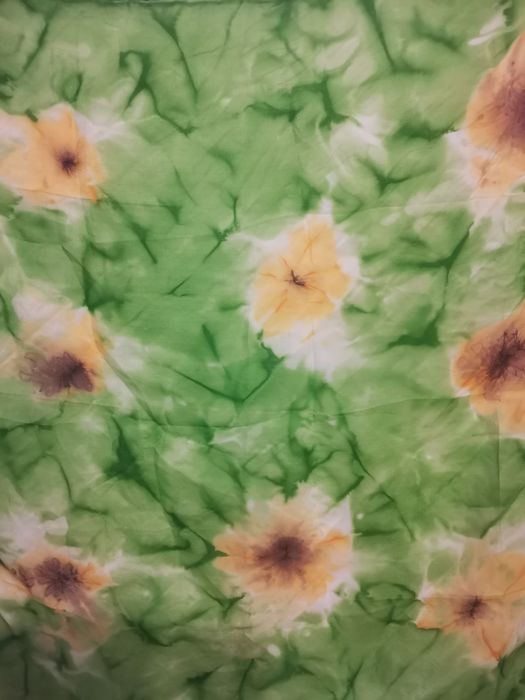 Chusta, apaszka 100 % Silk Atmosphere, odcienie zieleni