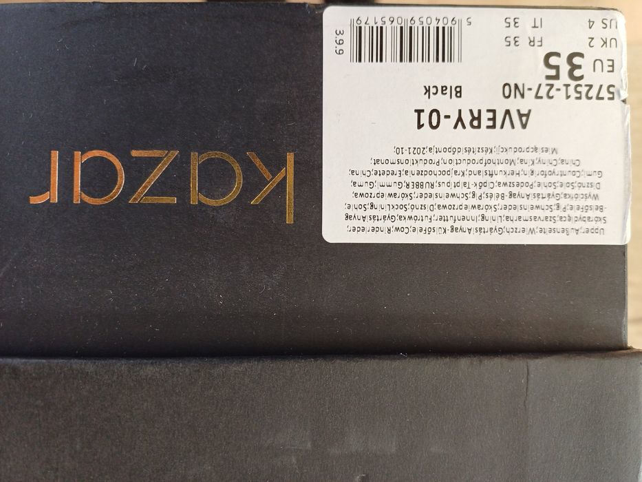 Buty sneakersy Kazar skóra naturalna rozm. 35 stan idealny