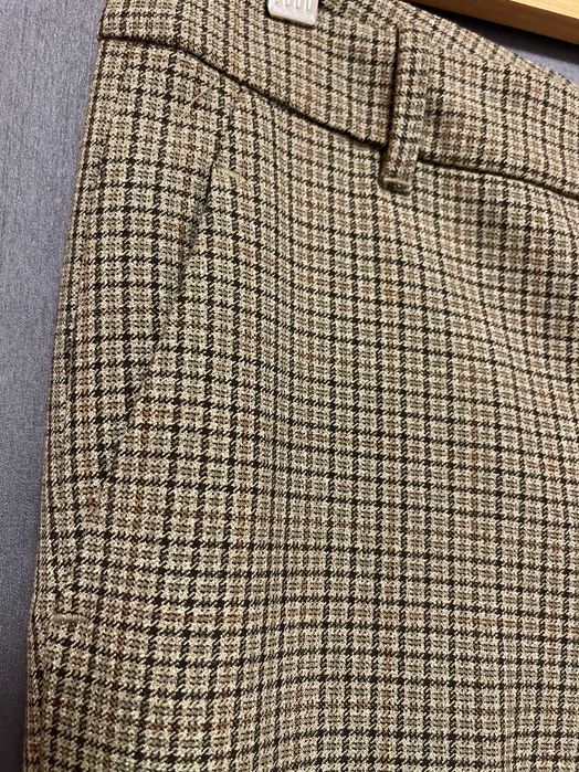 Жіночі брюки Zara в дрібну клітинку (р.38)