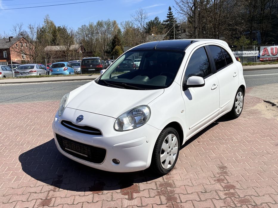 nissan micra rok 2011 1,2 przeb 139tys kliatronik panorama 5-drzwi zadbany