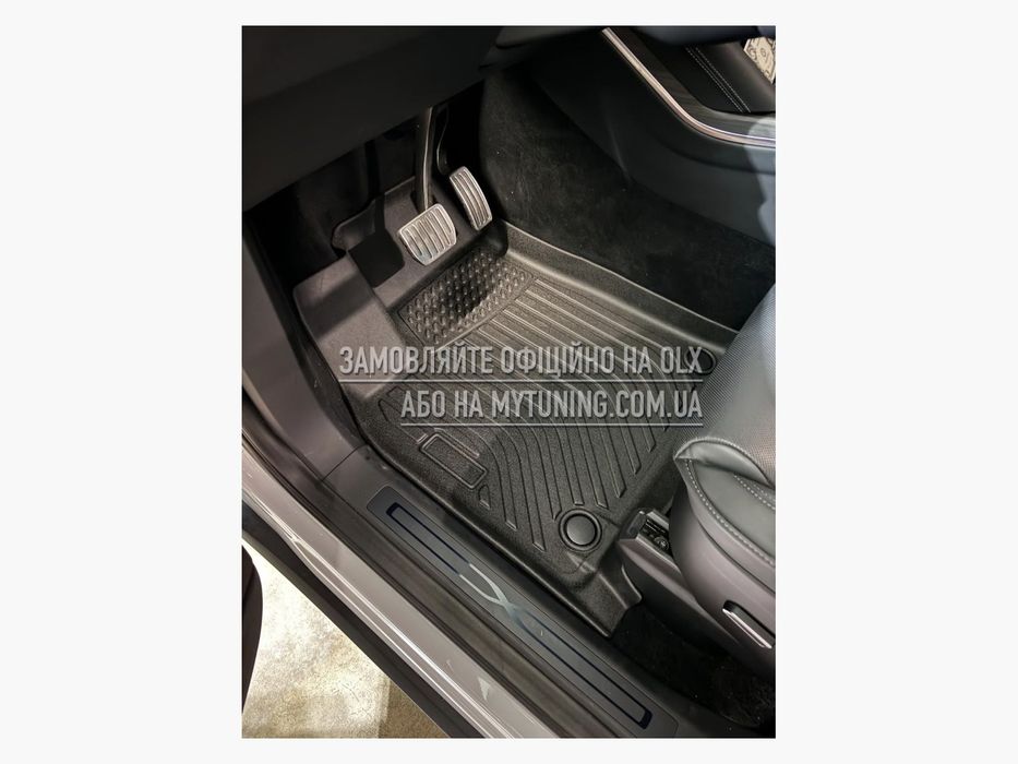 3D килимки Tesla Model X 2022–2024 6 місць в салон | Havoc
