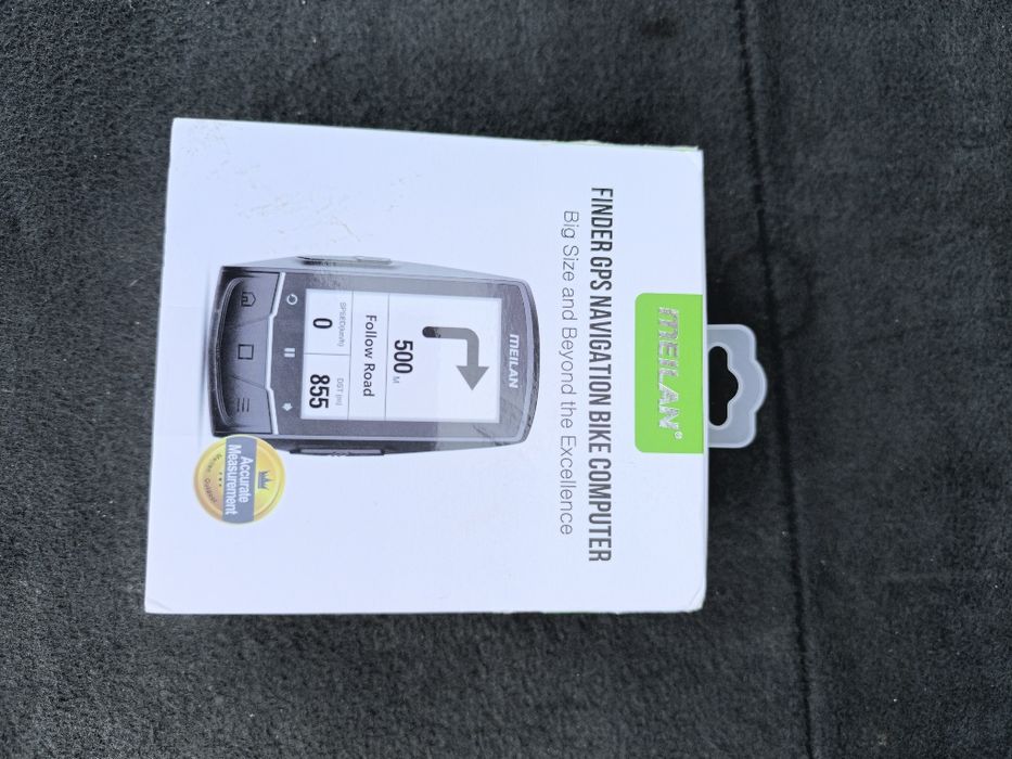 GPS bicicleta novo com sensor cardíaco incluído