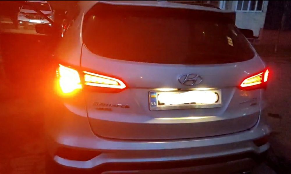 Лампа в поворот Led желтый в красном фонаре Osram 80W Янтарный USA США