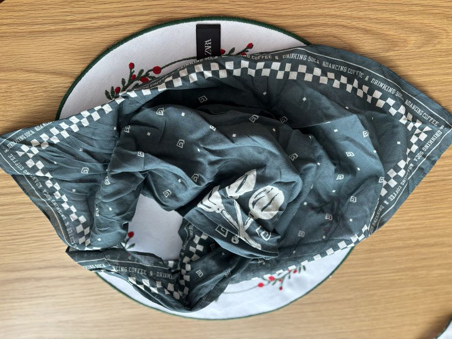 Chusta bawełniana Zara nowa