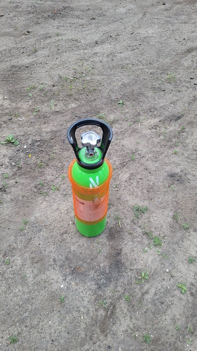 Butla gazowa  gaz medyczny azot N 5l