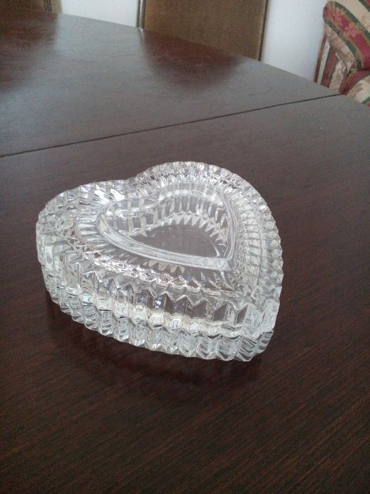 Porta jóias ou bomboneira Cristal d'Arques