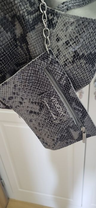 Torba Venezia skóra naturalna