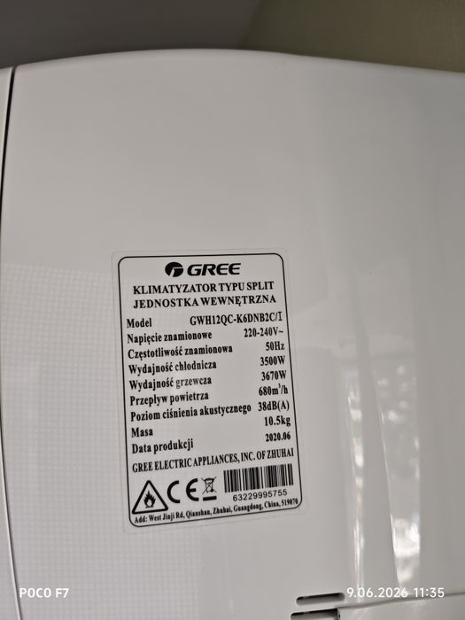 Klimatyzacja gree