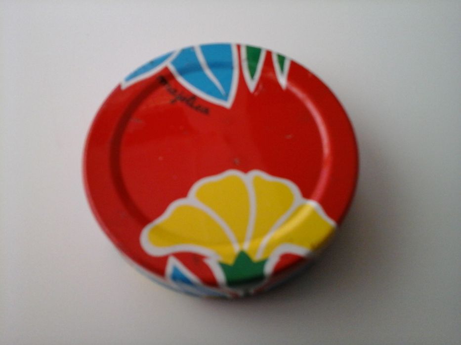 Conjunto 4 caixas em lata, anos 80