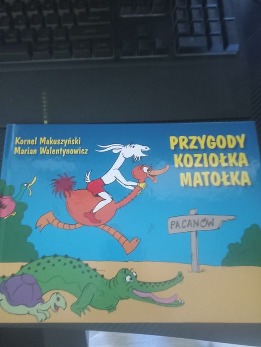 Sprzedam książkę Przygody Koziołka Matołka z płytą CD z bryloczkiem