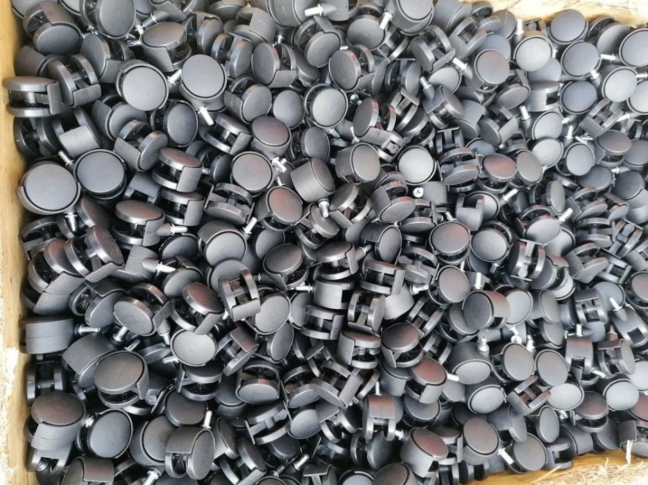 20 Rodizios novos de 40 mm rotativos para cadeiras e mesas