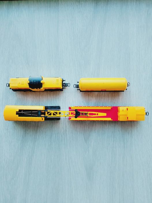 Conjunto locomotiva V100 + Grua H0 1:87